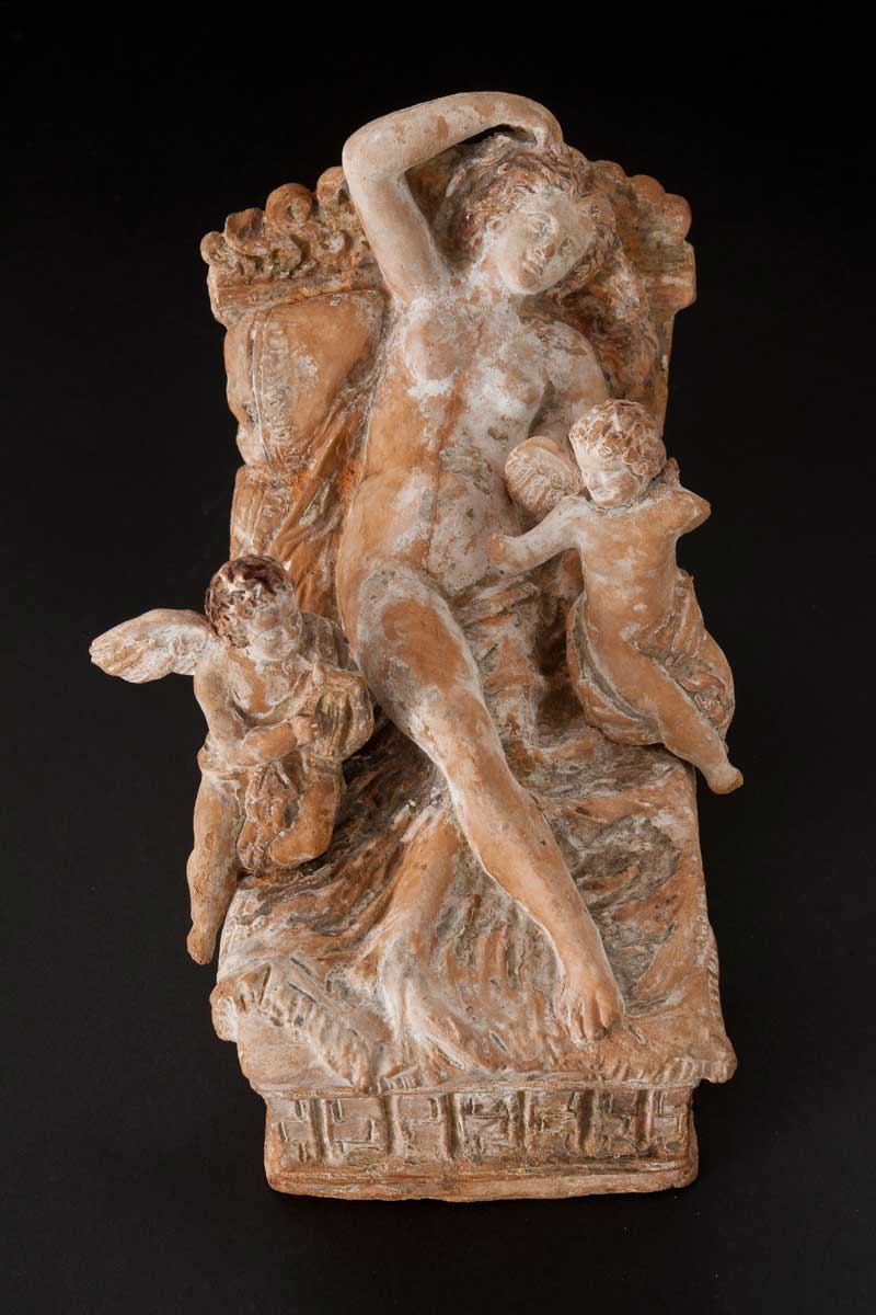 Female Figure with Putti